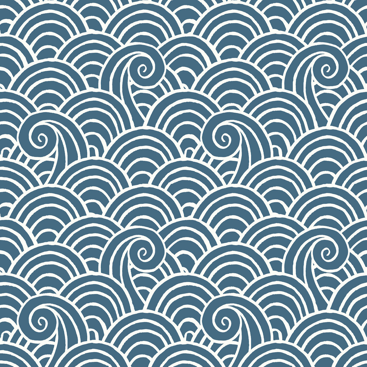 FD26309 Alorah Happy Royal Blue Wallpaper by A Street Prints