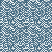 FD26309 Alorah Happy Royal Blue Wallpaper by A Street Prints