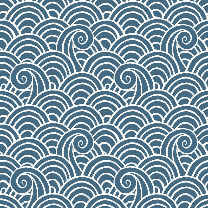 FD26309 Alorah Happy Royal Blue Wallpaper by A Street Prints