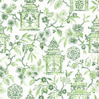 FD26312 Helanie Happy Green Wallpaper by A Street Prints