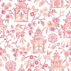FD26313 Helanie Happy Coral Wallpaper by A Street Prints