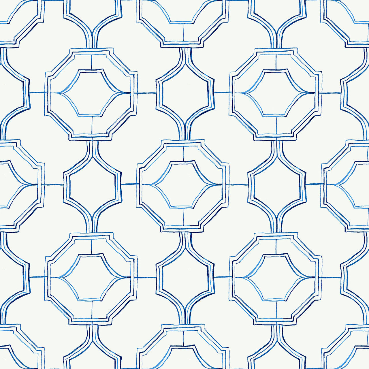 FD26314 Gallina Happy Royal Blue Wallpaper by A Street Prints