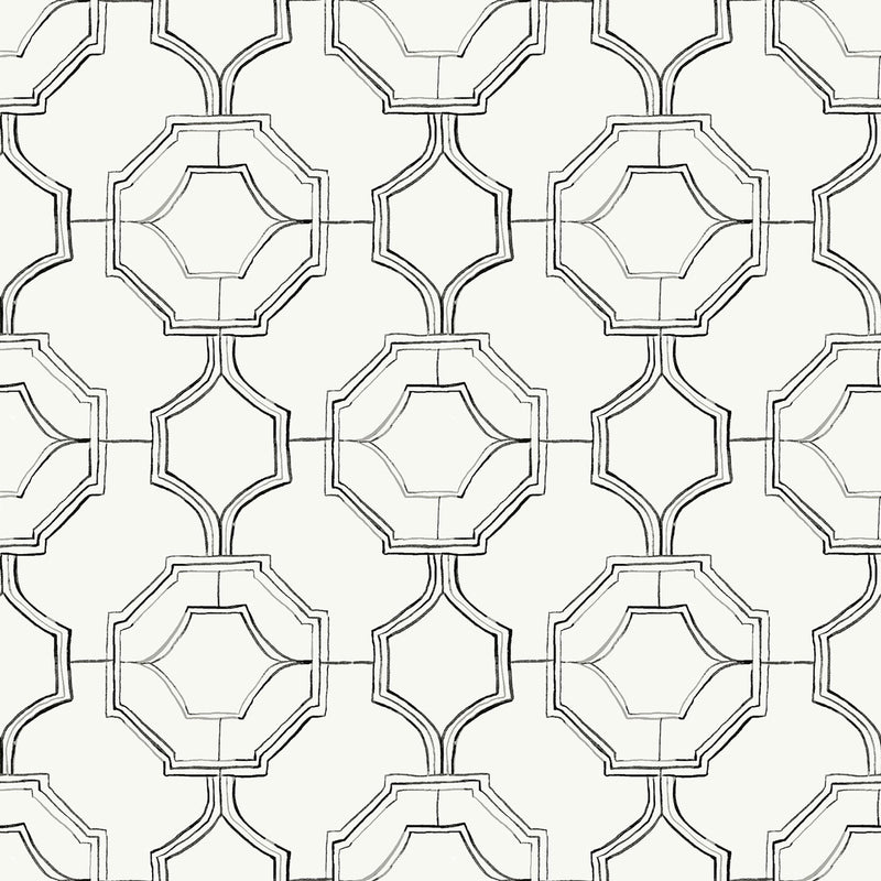 FD26315 Gallina Happy Monochrome Wallpaper by A Street Prints