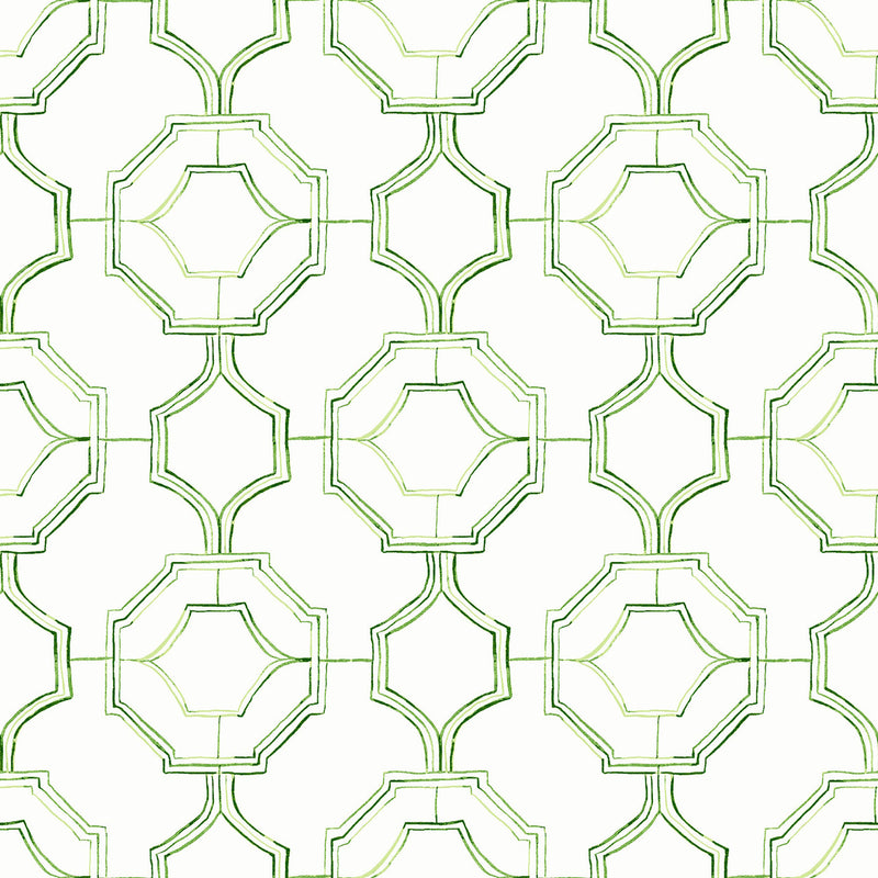 FD26316 Gallina Happy Green Wallpaper by A Street Prints