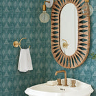 FD26318 Grady Happy Teal Wallpaper by A Street Prints