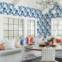 FD26324 Essie Happy Blue Wallpaper by A Street Prints