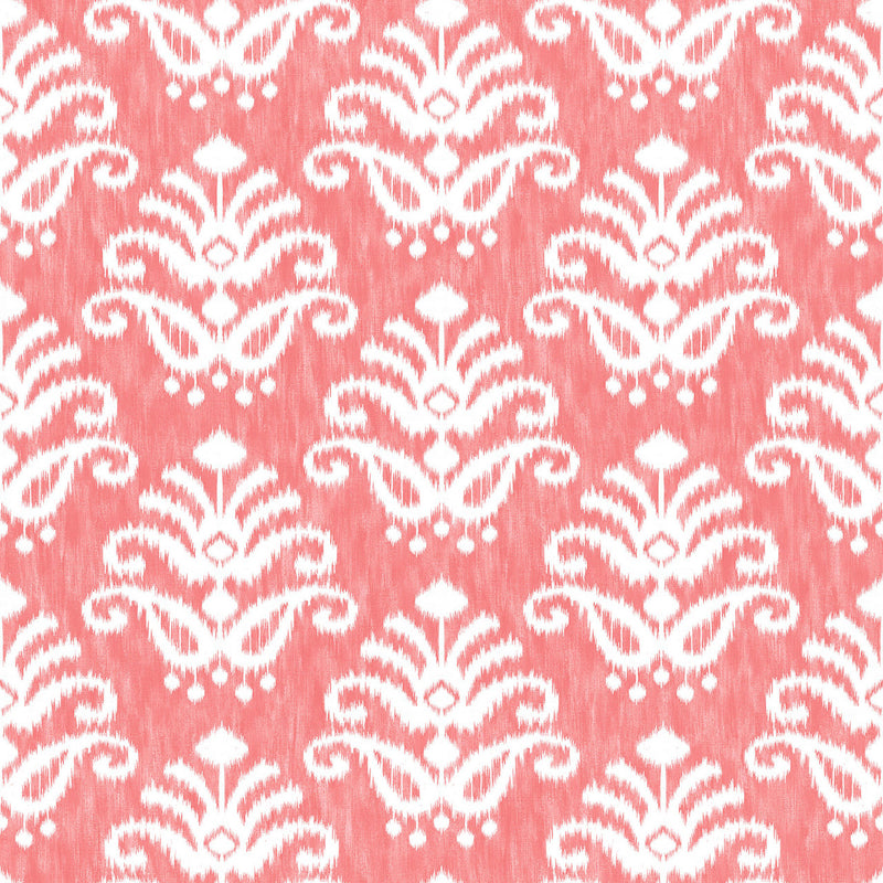 FD26330 Keaton Happy Coral Wallpaper by A Street Prints