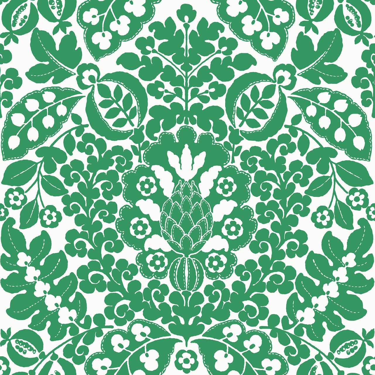 FD26333 Marni Happy Green Wallpaper by A Street Prints