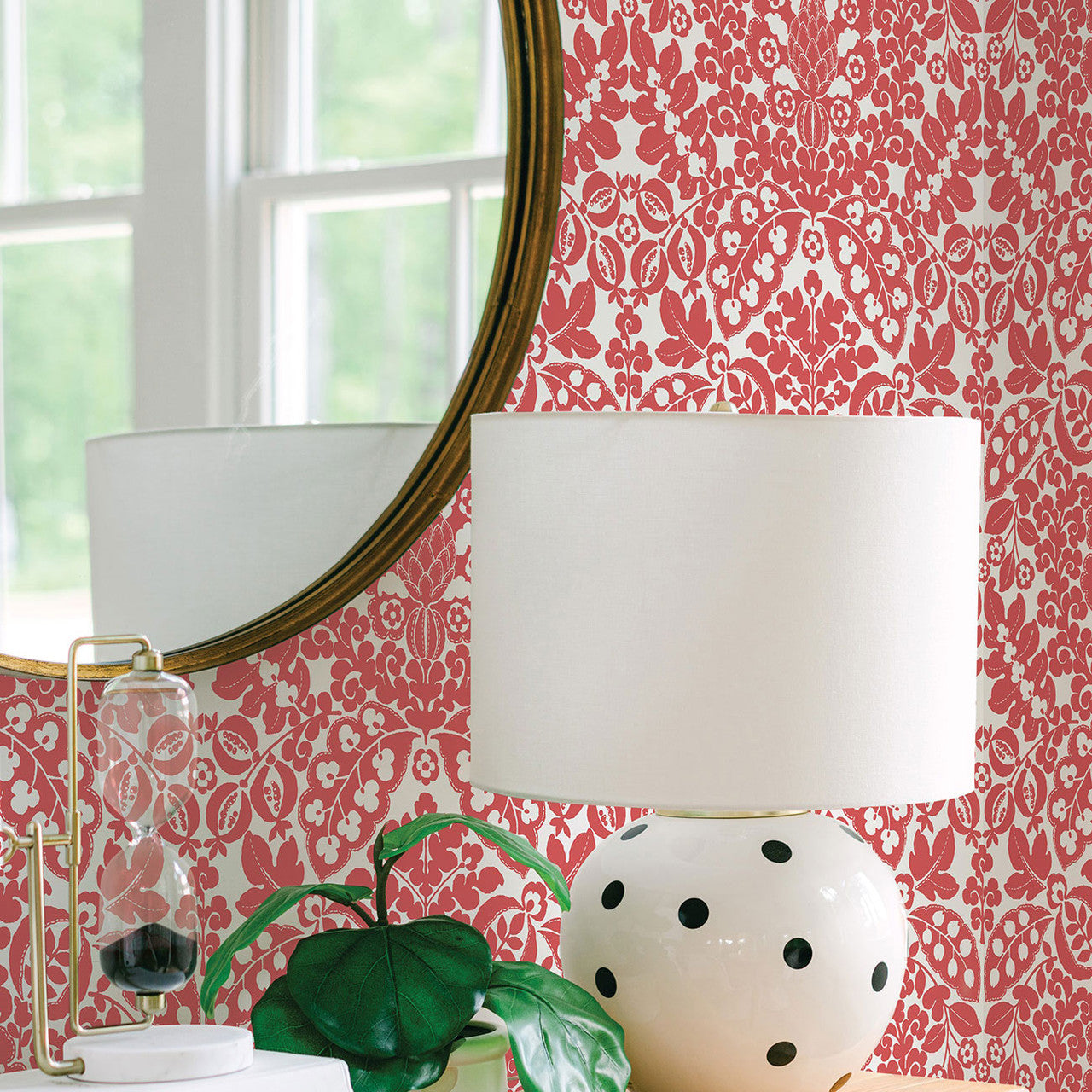 FD26336 Marni Happy Red Wallpaper by A Street Prints