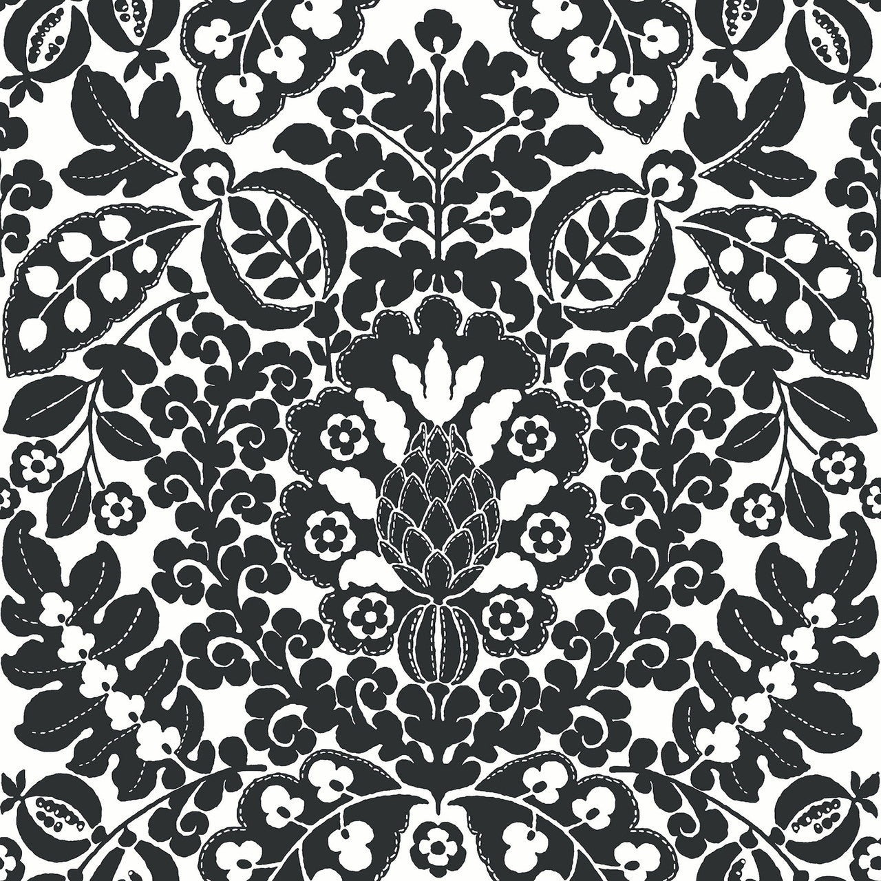 FD26337 Marni Happy Monochrome Wallpaper by A Street Prints