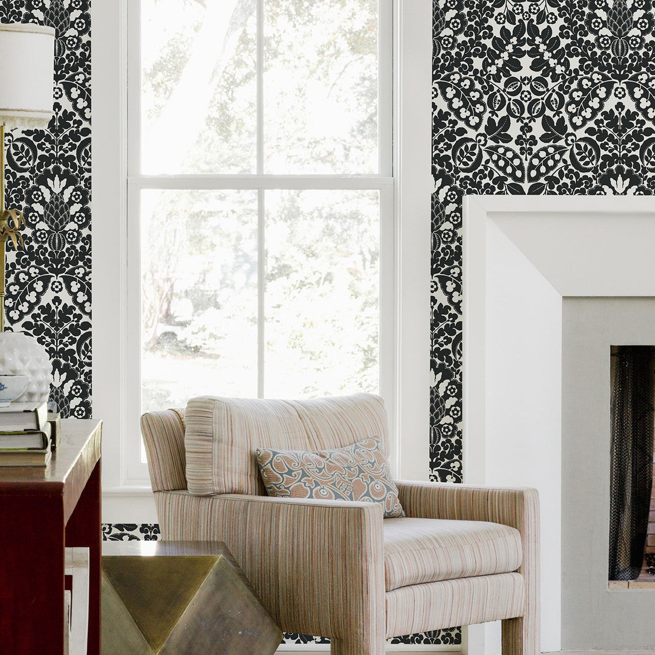 FD26337 Marni Happy Monochrome Wallpaper by A Street Prints