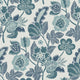 Jacobean Happy Teal Wallpaper by A Street Prints