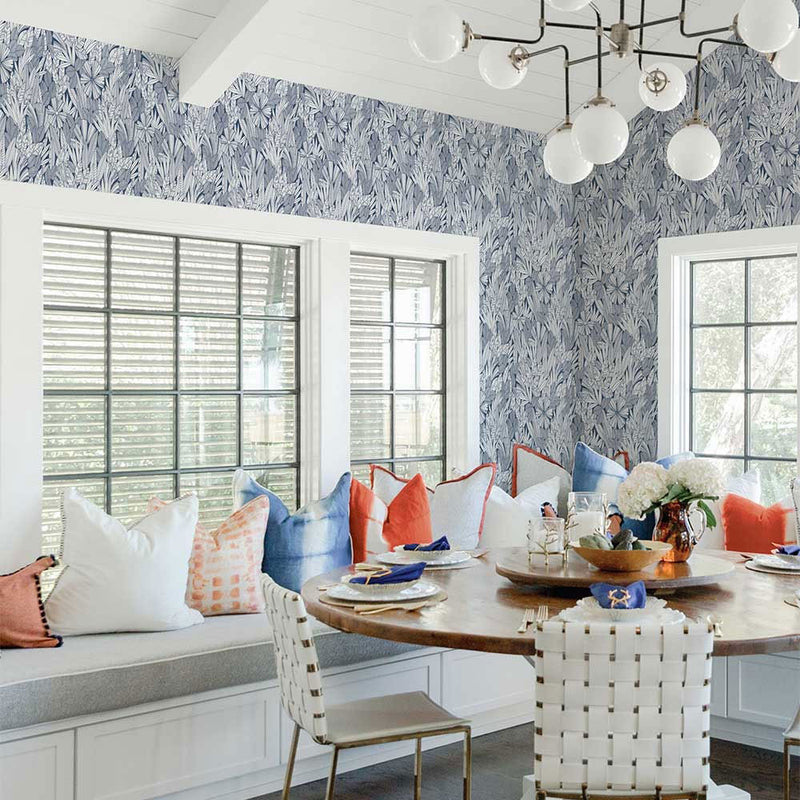 FD26342 Bannon Happy Navy Wallpaper by A Street Prints