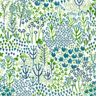 FD26347 Pasture Happy Green Wallpaper by A Street Prints