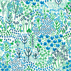 FD26350 Pasture Happy Blue Wallpaper by A Street Prints