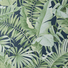 FD42851 Maui Tropical Navy Blue Wallpaper by Fine Decor