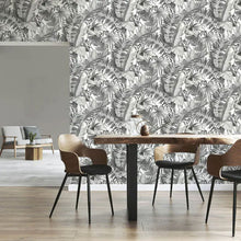 FD42852 Maui Tropical Mono Wallpaper by Fine Decor