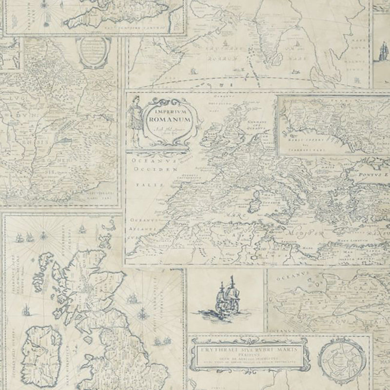 FG077/H10 Bohemian Travels Wallpaper by Mulberry Home