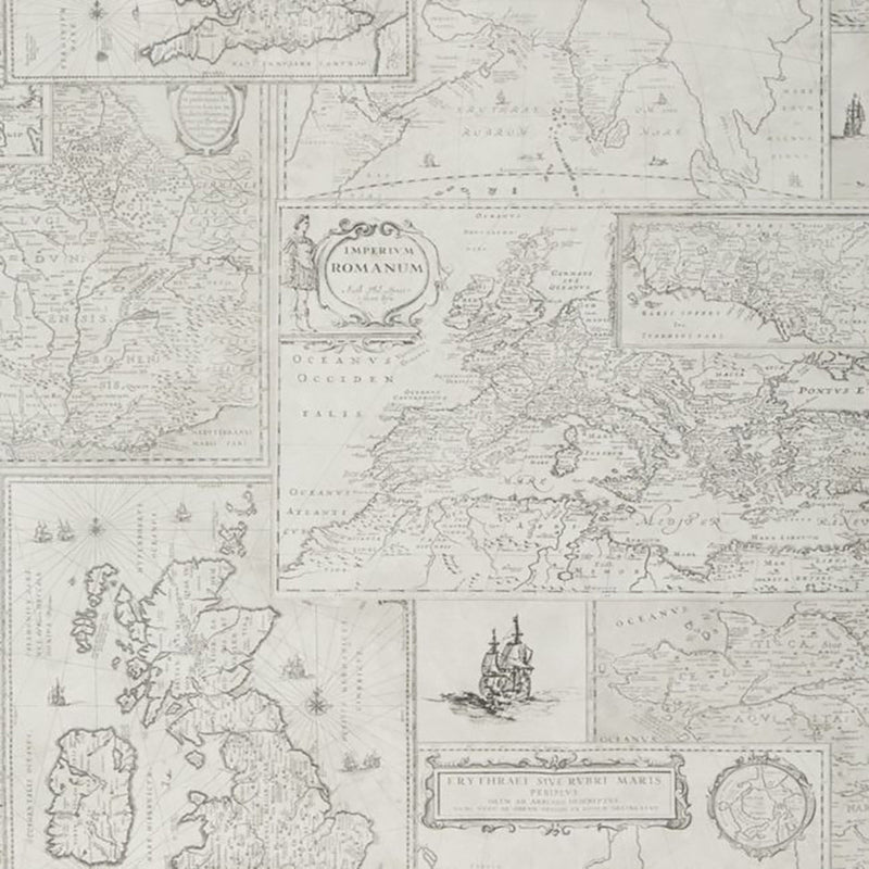 FG077/J125 Bohemian Travels Wallpaper by Mulberry Home