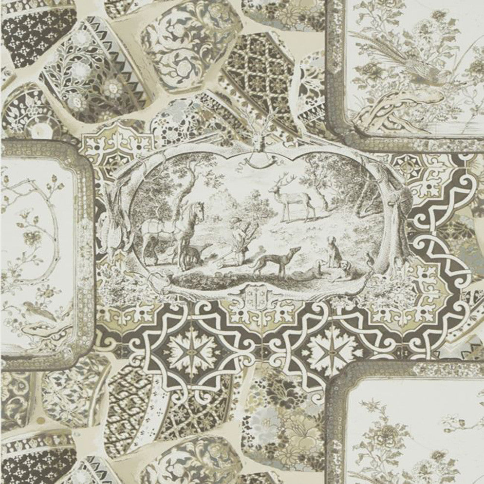 FG080/J80 Mulberry China Bohemian Wallpaper by Mulberry Home