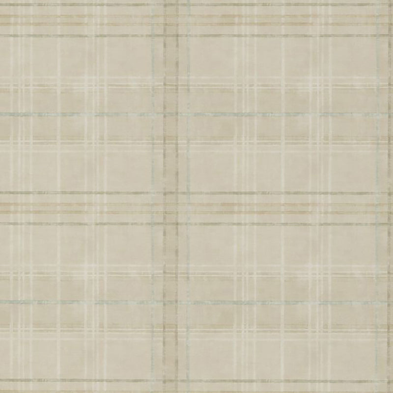 FG086/K102 Shetland Plaid Modern Country Wallpaper By Mulberry Home