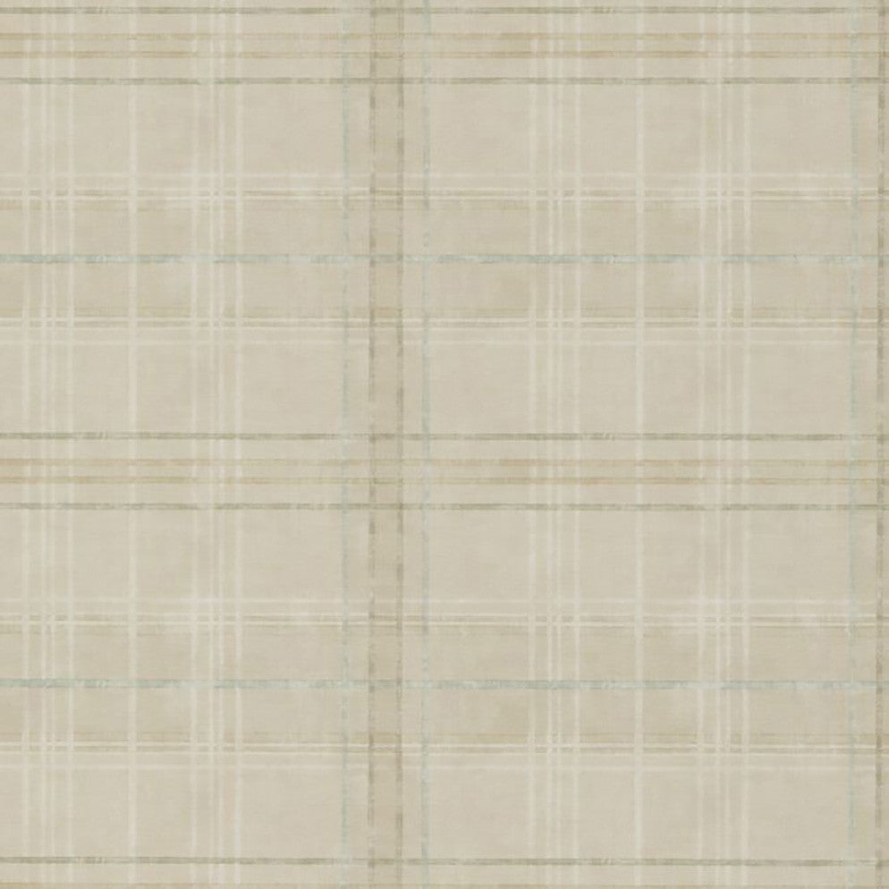 FG086/K102 Shetland Plaid Modern Country Wallpaper By Mulberry Home