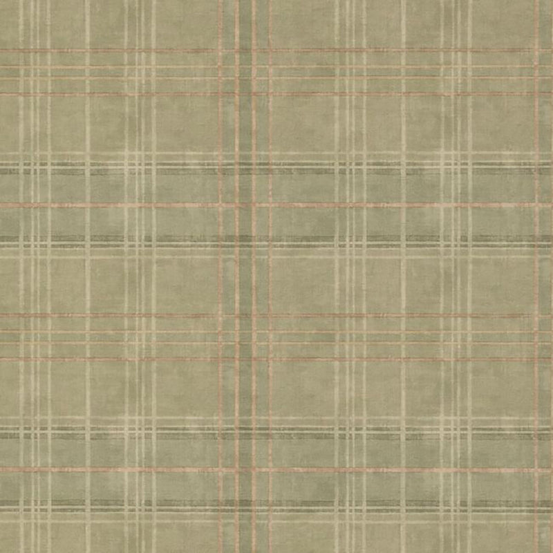 FG086/R106 Shetland Plaid Modern Country Wallpaper By Mulberry Home