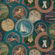 Sporting Life  Icons Wallpaper by Mulberry Home