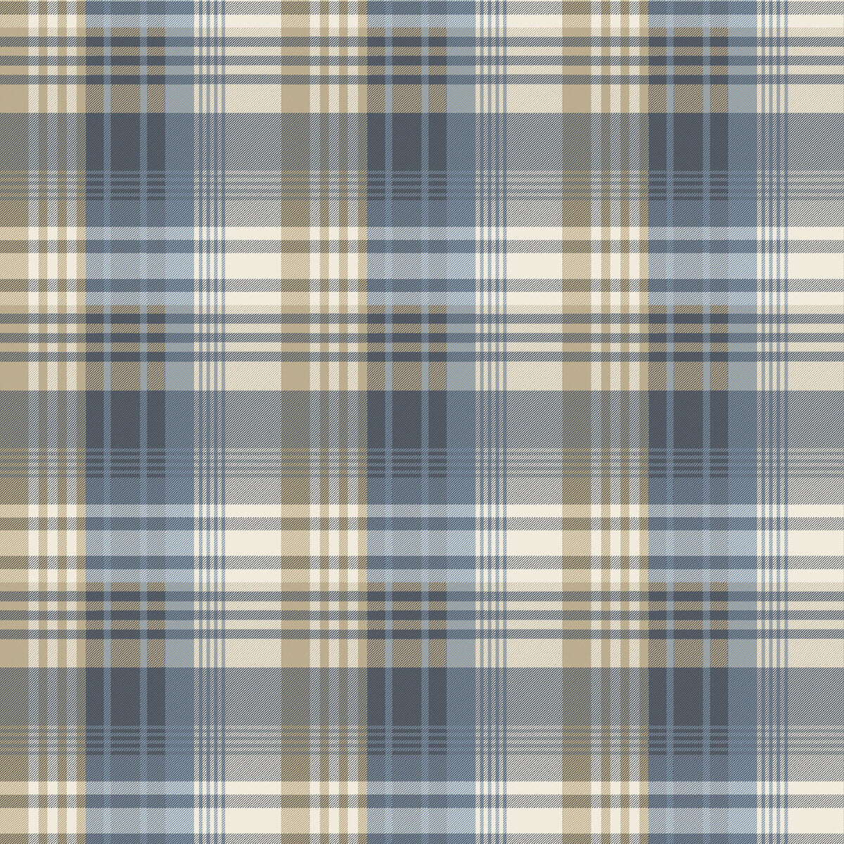 FG100/H10 Mulberry Ancient Tartan Icons Wallpaper by Mulberry Home
