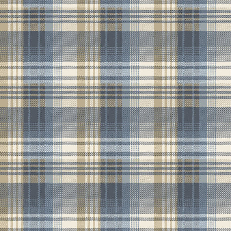 FG100/H10 Mulberry Ancient Tartan Icons Wallpaper by Mulberry Home