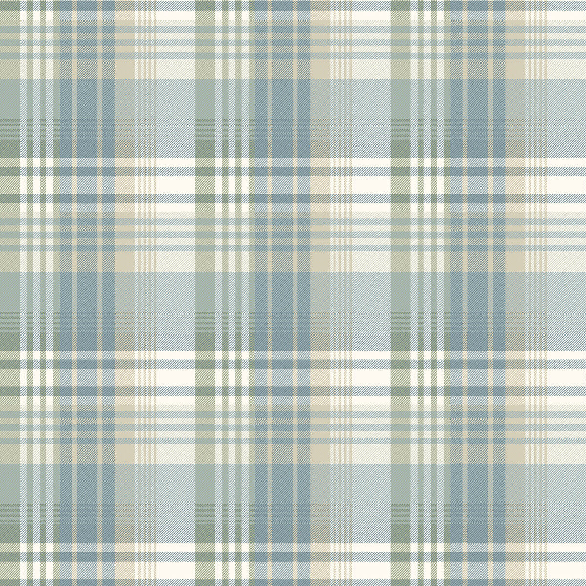 FG100/R104 Mulberry Ancient Tartan Icons Wallpaper by Mulberry Home