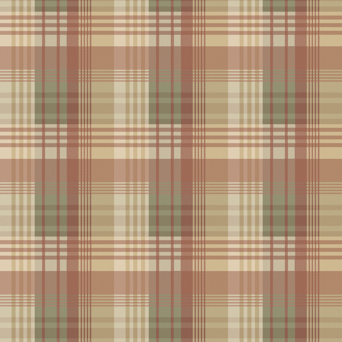 FG100/R114 Mulberry Ancient Tartan Icons Wallpaper by Mulberry Home