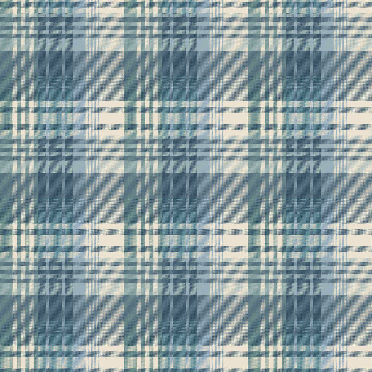 FG100/R11 Mulberry Ancient Tartan Icons Wallpaper by Mulberry Home