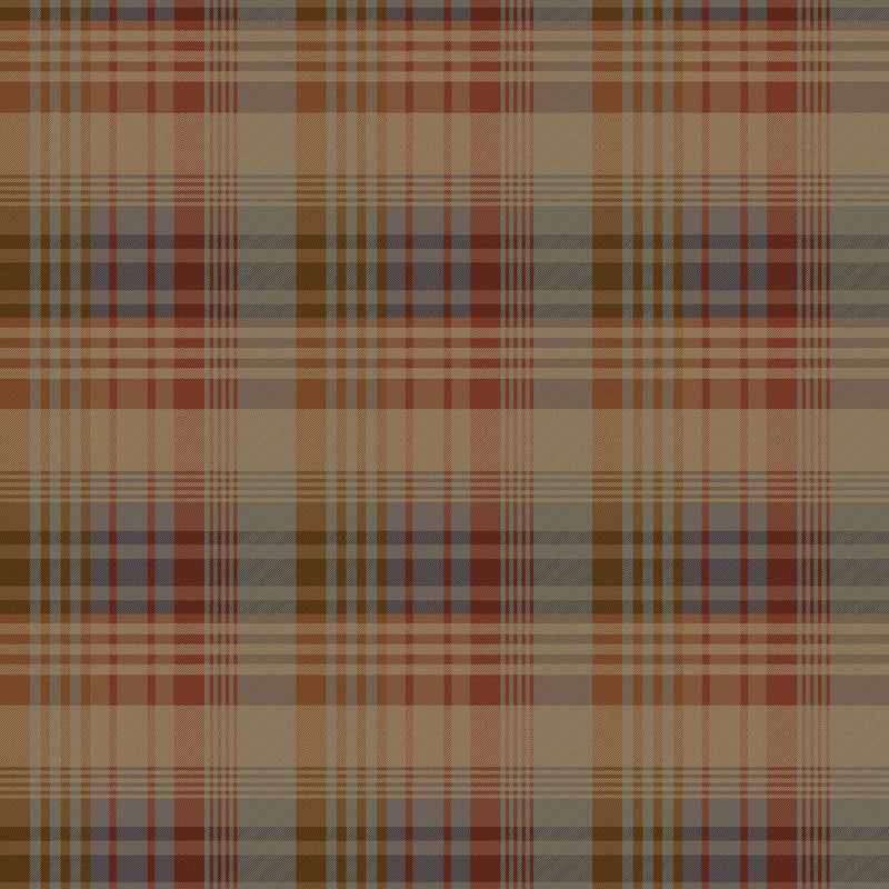 FG100/V110 Mulberry Ancient Tartan Icons Wallpaper by Mulberry Home