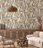FG101/J52 Game Birds Icons Wallpaper by Mulberry Home