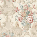 Floral Rococo Icons Wallpaper by Mulberry Home