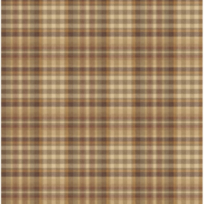 FG119.A15 Nevis Woodsmoke Country Walk Wallpaper by Mulberry Home