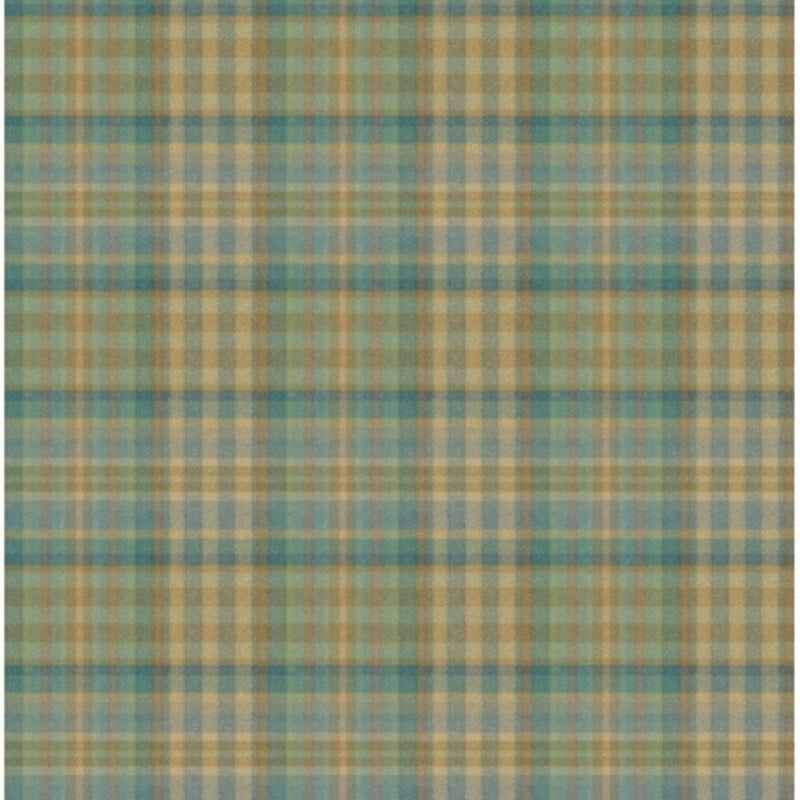FG119.R11 Nevis Teal Country Walk Wallpaper by Mulberry Home