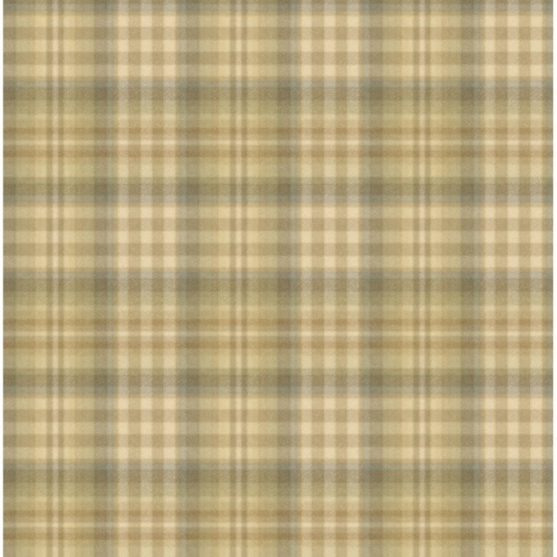 FG119.S41 Nevis Sage/Aqua Country Walk Wallpaper by Mulberry Home