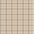 Islay Blue/Red Country Walk Wallpaper by Mulberry Home
