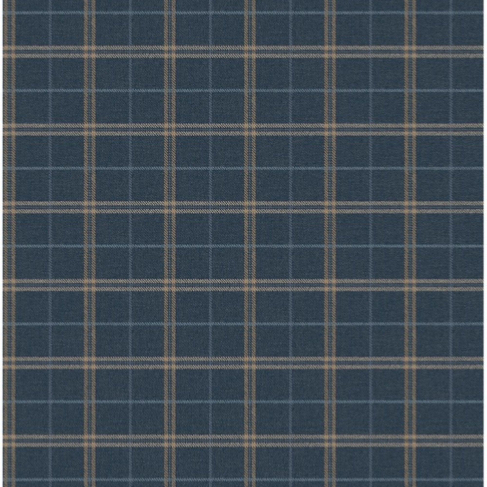 FG120.H10 Islay Indigo Country Walk Wallpaper by Mulberry Home