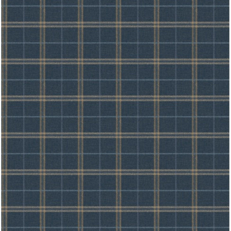 FG120.H10 Islay Indigo Country Walk Wallpaper by Mulberry Home