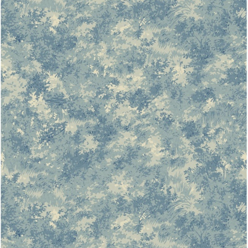 FG121.H101 Mulberry Forest Blue Country Walk Wallpaper by Mulberry Hom
