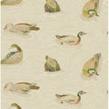 Duck Pond Emerald/Stone Country Walk Wallpaper by Mulberry Home