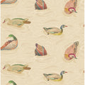 Duck Pond Jewel Country Walk Wallpaper by Mulberry Home