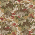 FG123.V90 Country Walk Red/Green Country Walk Wallpaper by Mulberry Ho