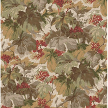 FG123.V90 Country Walk Red/Green Country Walk Wallpaper by Mulberry Ho