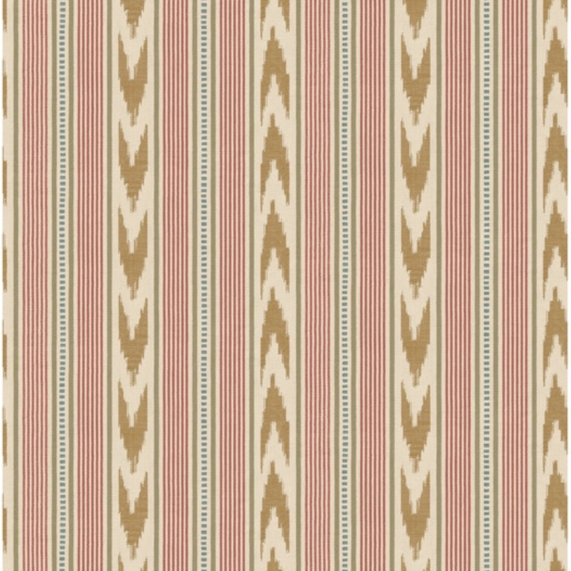 FG127.V92 Newport Stripe Old Red/Sand Country Walk Wallpaper by Mulber