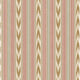 Newport Stripe Old Red/Sand Country Walk Wallpaper by Mulberry Home