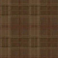 Shetland Plaid Espresso Garden Party Wallpaper by Mulberry Home